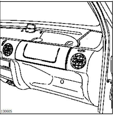 Module airbag passager