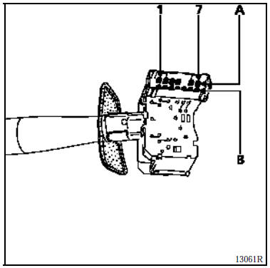 Manette essuie-vitre