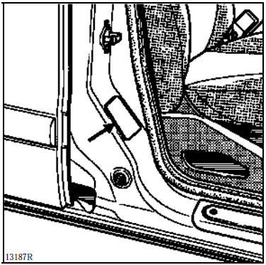 Emplacement de la plaque d’identification du vehicule