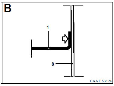 Plancher arrière partie arrière (partiel)