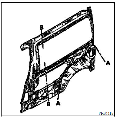 Doublure de panneau latéral