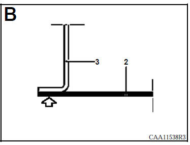 Raidisseur de porte avant