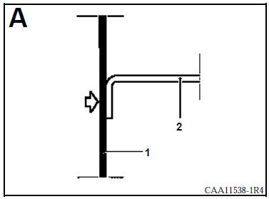 Renfort inférieur de pied milieu / pied de porte