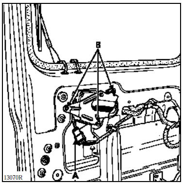 Moteur d’essuie-vitre arrière