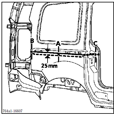 Panneau d’aile arrière caisse de base