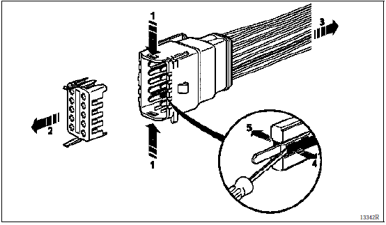 D?Poser du connecteur de pompe 10 voies les deux cosses concernant l’?Lectrovanne d’avanc