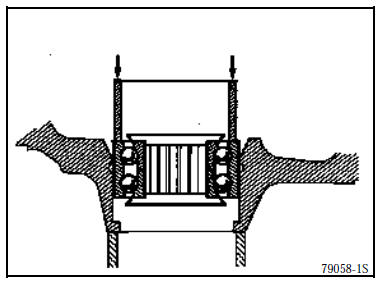 Roulement de porte-fusée